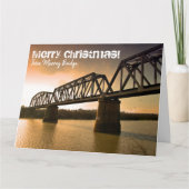 De ReuzeKerstkaart van de Brug van Murray Kaart (Voorkant)