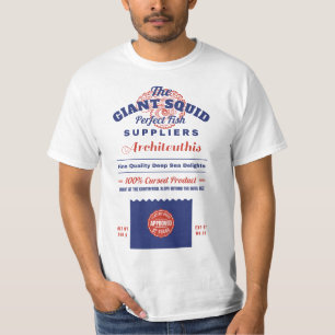 De reuzeninktvisvisserij Innsmouth T-shirt