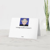 De revelatie feestdagen kaart (Achterkant)