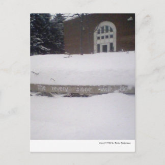 "De revery alleen zal..." —Emily Dickinson Briefkaart