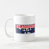 De revisie van de St Andrews Koffiemok (Links)