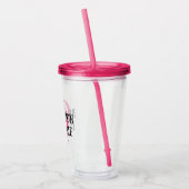 De revolutie is Vrouw Acryl Drinkbeker (Links)