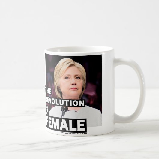 De revolutie is Vrouw Koffiemok (Rechts)