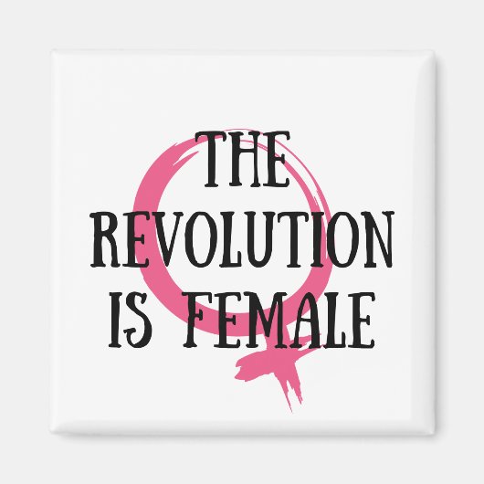 De revolutie is Vrouw Magneet (Voorkant)