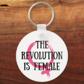 De revolutie is Vrouw Sleutelhanger (Voorkant)