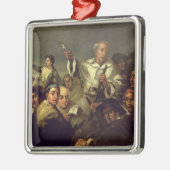 De revolutie metalen ornament (Links)