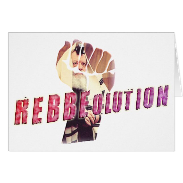 De Revolutie van Rebbe (Voorkant Horizontaal)
