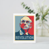 De Revolutie van Ron Paul Briefkaart (Staand voorkant)