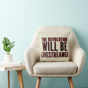 De revolutie zal live gestreamd worden kussen