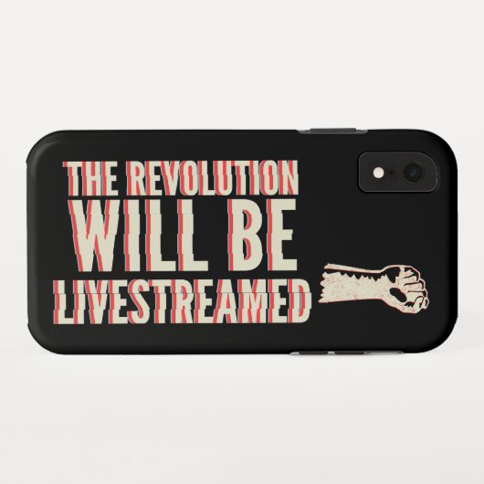 De revolutie zal overleven Case-Mate iPhone case (Achterkant (horizontaal))