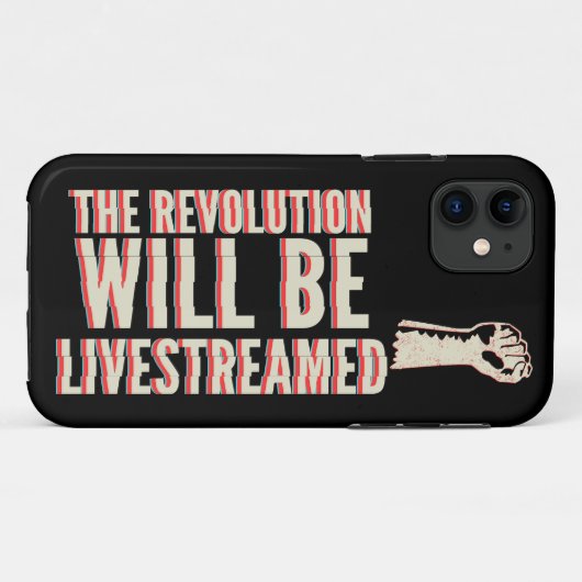 De revolutie zal overleven Case-Mate iPhone case (Achterkant (horizontaal))
