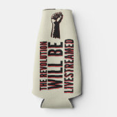 De revolutie zal overleven flesjeskoeler (Voorkant)