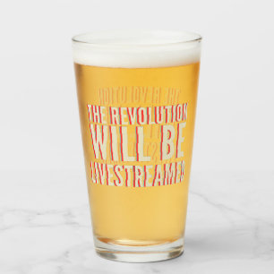 De revolutie zal overleven glas