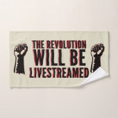 De revolutie zal overleven handdoek (Handdoek)