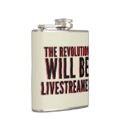 De revolutie zal overleven heupfles (Rechts)