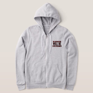 De revolutie zal overleven hoodie