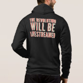 De revolutie zal overleven hoodie (Achterkant)