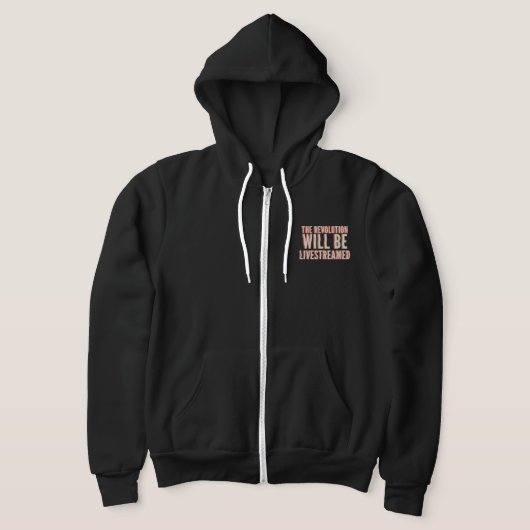 De revolutie zal overleven hoodie (Laagn)