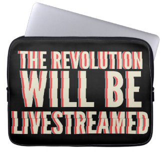 De revolutie zal overleven laptop sleeve
