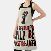 De revolutie zal overleven schort (Insitu)