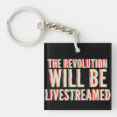 De revolutie zal overleven sleutelhanger (Voorkant)