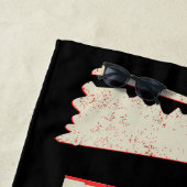 De revolutie zal overleven strandlaken (In situ)