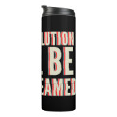De revolutie zal overleven thermosbeker (Geroteerd rechts)