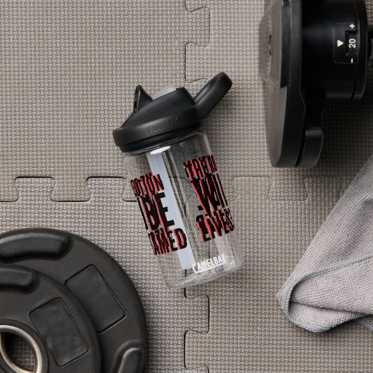 De revolutie zal overleven waterfles (Gym)