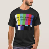 De revolutie zonder televisie t-shirt (Voorkant)