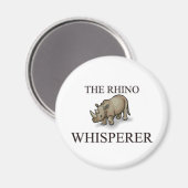 De Rhino Whisperer Magneet (Voorkant / Achterkant)