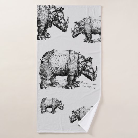 De Rhinoceros Badhanddoek (Badhanddoek)