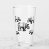 De Rhinoceros Glas (Voorkant)