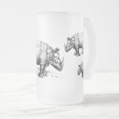 De Rhinoceros        Matglas Bierpul (Voorkant rechts)