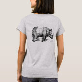 De Rhinoceros      T-shirt (Achterkant)