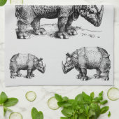 De Rhinoceros Theedoek (Gevouwen)