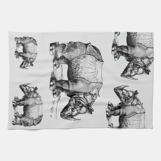 De Rhinoceros   Theedoek (Horizontaal)