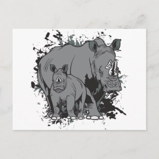 De Rhinos Briefkaart