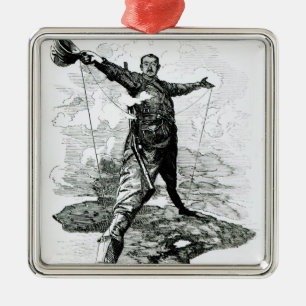 De Rhodes Colossus uit Punch Metalen Ornament