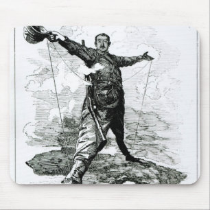 De Rhodes Colossus uit Punch Muismat