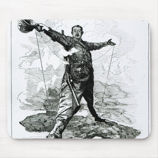 De Rhodes Colossus uit Punch Muismat (Voorkant)