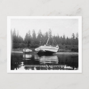 De Rhododendron op de Quillayute River Briefkaart