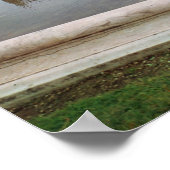 De Rhone, fontein van Jean-Baptiste Tuby Poster (Hoek)