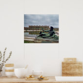 De Rhone, fontein van Jean-Baptiste Tuby Poster (Keuken)