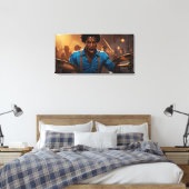 De Rhythm Ace Canvas (Insitu (Slaapkamer))