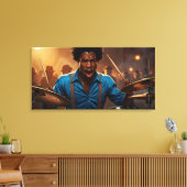 De Rhythm Ace Canvas Afdruk (Insitu (Woonkamer))