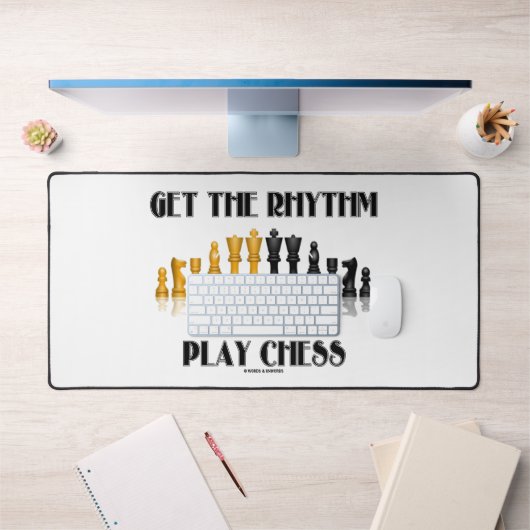 De Rhythm Play Chess Reflective Chess Set Bureaumat (Kantoor 1)
