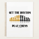 De Rhythm Play Chess Reflective Chess Set Planner (Voorkant)