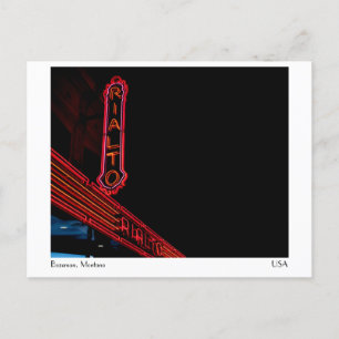 De Rialto - Bozeman, Montana Briefkaart