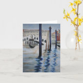 De Rialto Bridge Note Kaart (Gele Bloem)