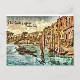 De Rialto-brug Briefkaart